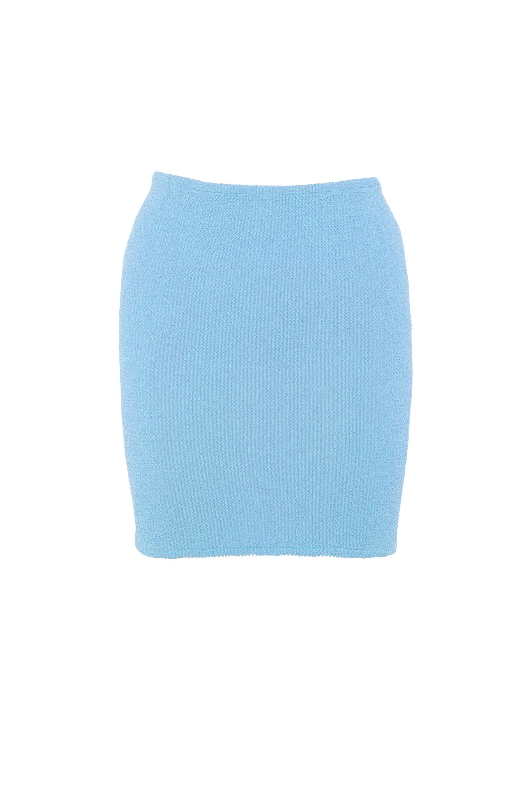 Baby Blue Mini Skirt