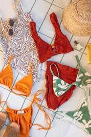 Metallic Chestnut Nadine Bikini