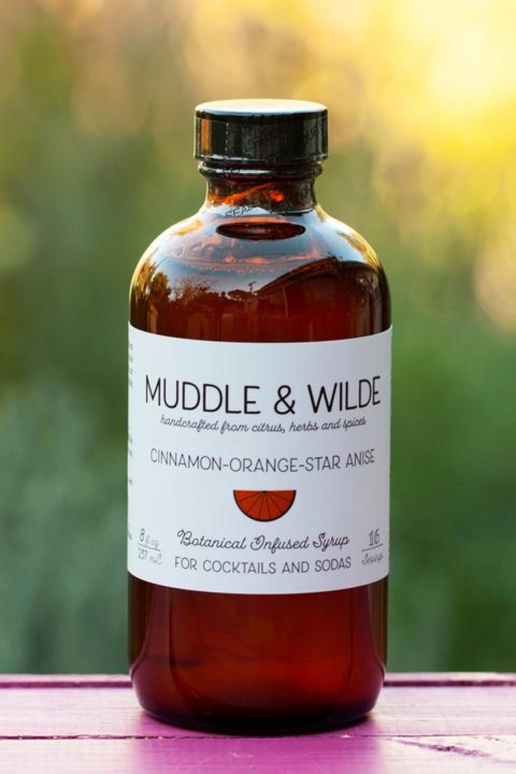Cinnamon Orange Star Anise Cocktail Syrup