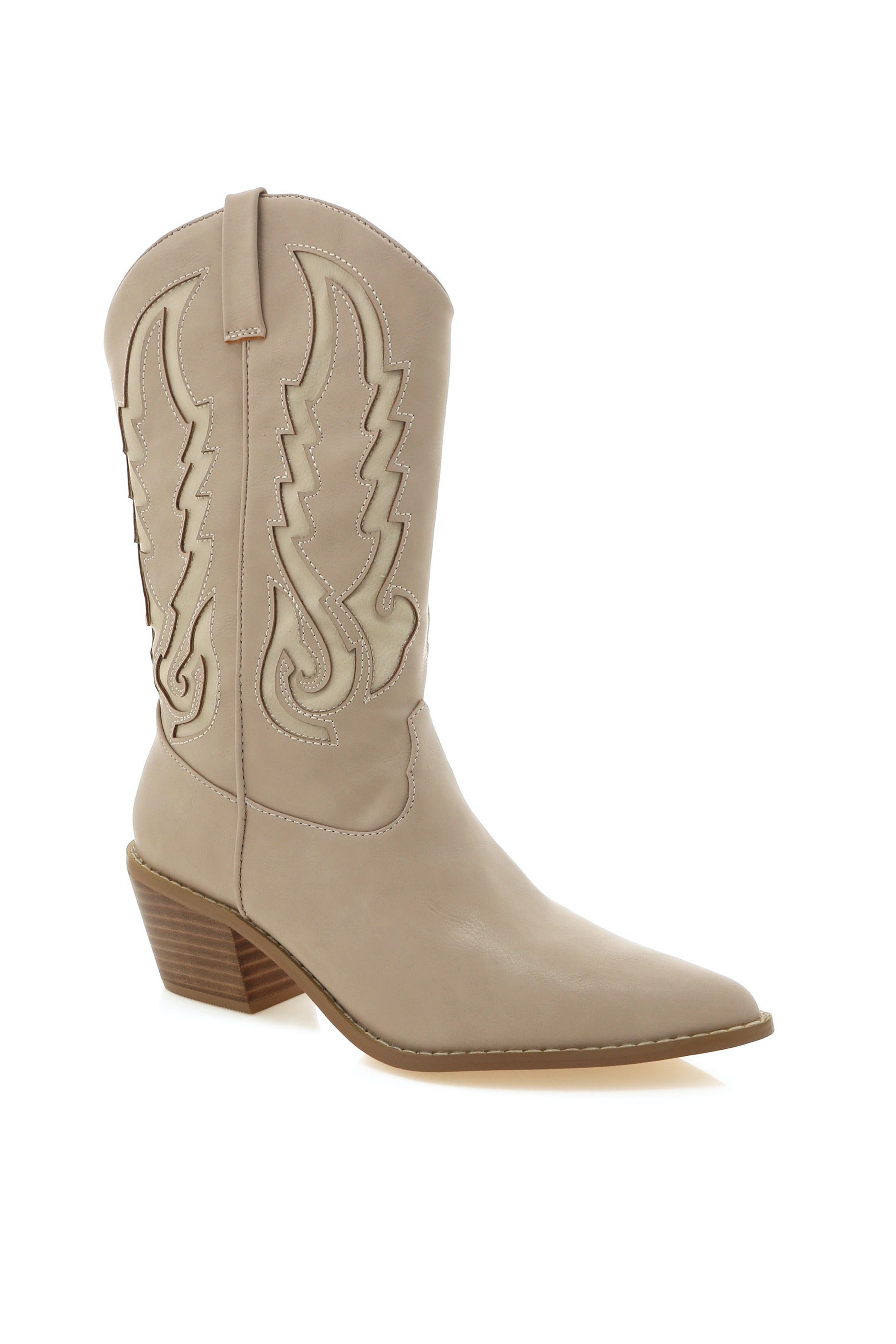 Blush + Cream Norva Boots