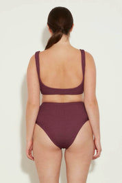 Metallic Grape Nadine Bikini