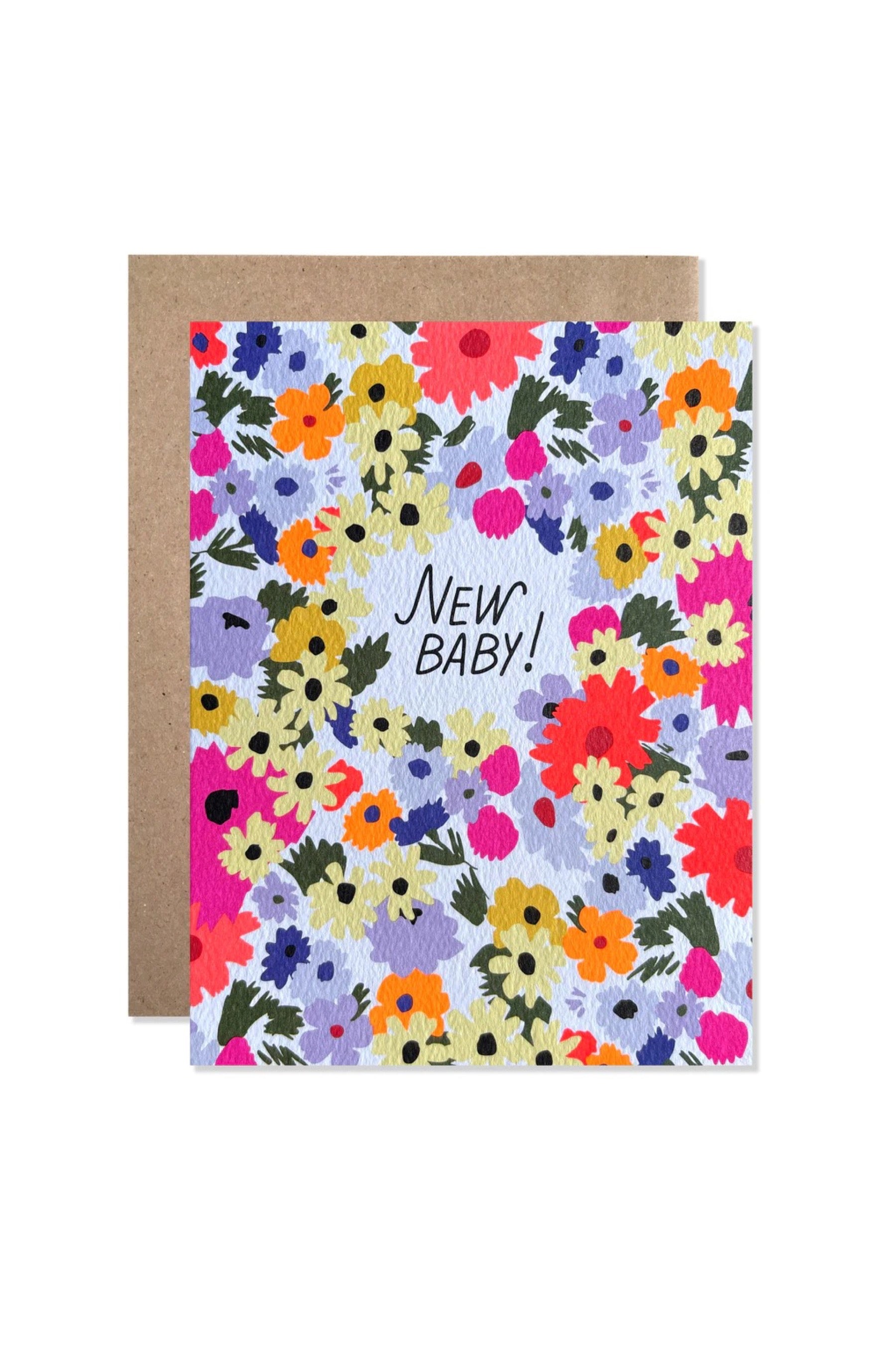 New Baby Martha's Garden Card