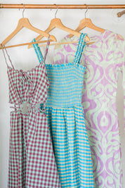 Crayola Cerulean Kasi Dress