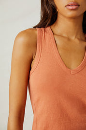 Ambered Coral Hailey Baby Tank