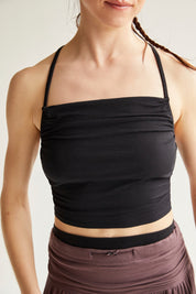 Black Shirr Thing Cami