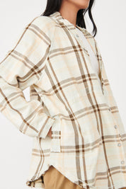 Summer Daydream Plaid Button Down