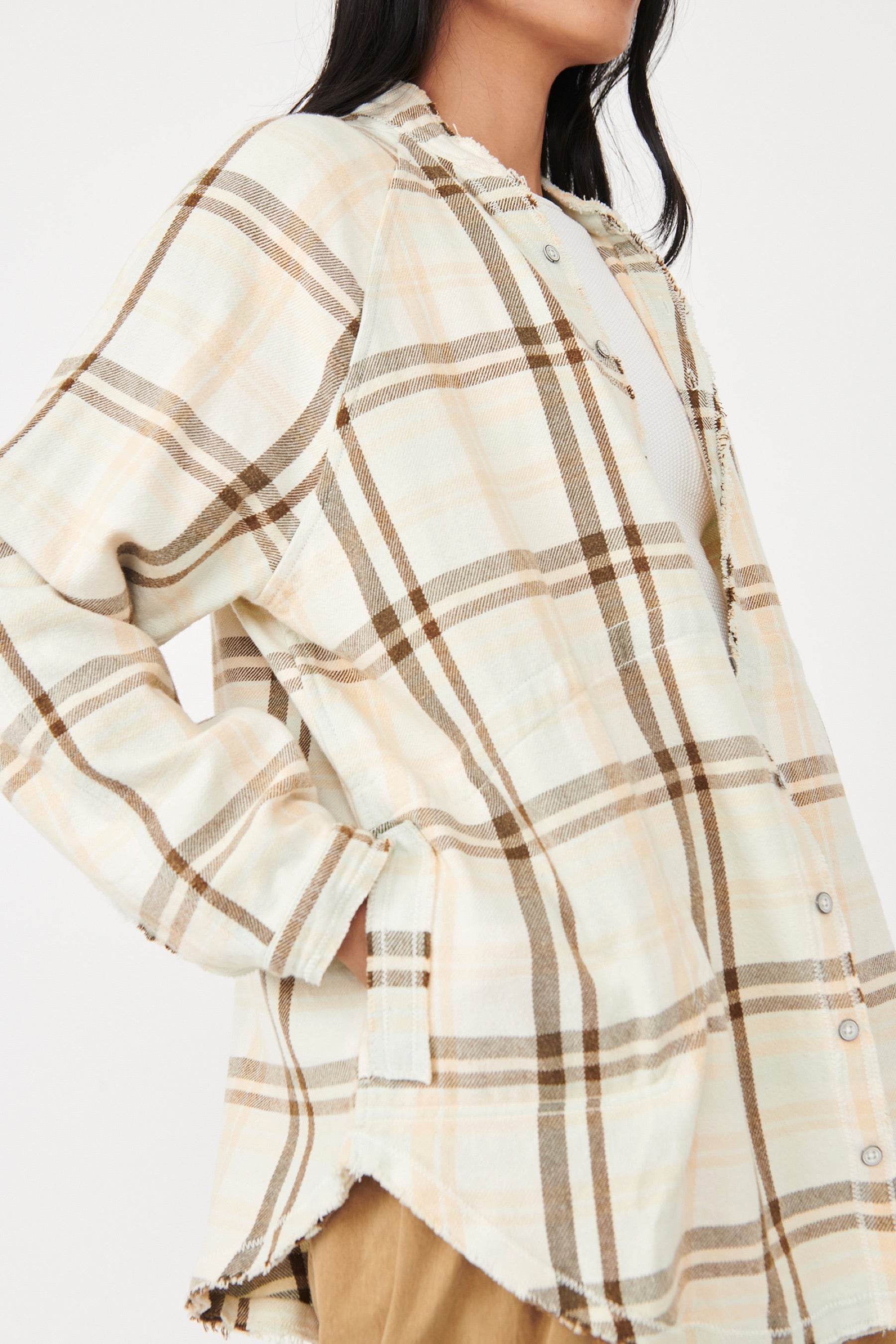 Summer Daydream Plaid Button Down