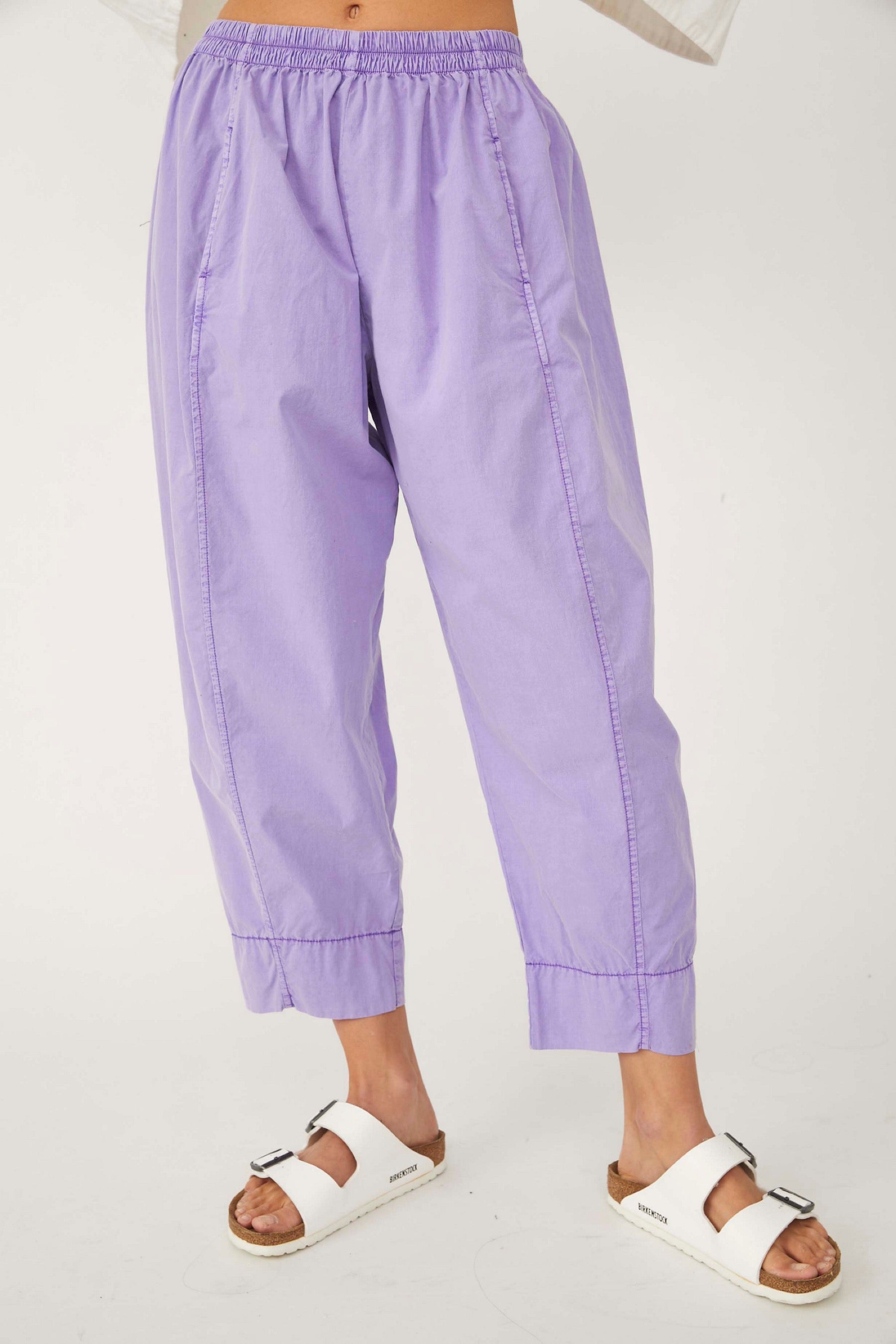 Lilac Preppy Poplin Pant