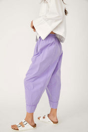 Lilac Preppy Poplin Pant
