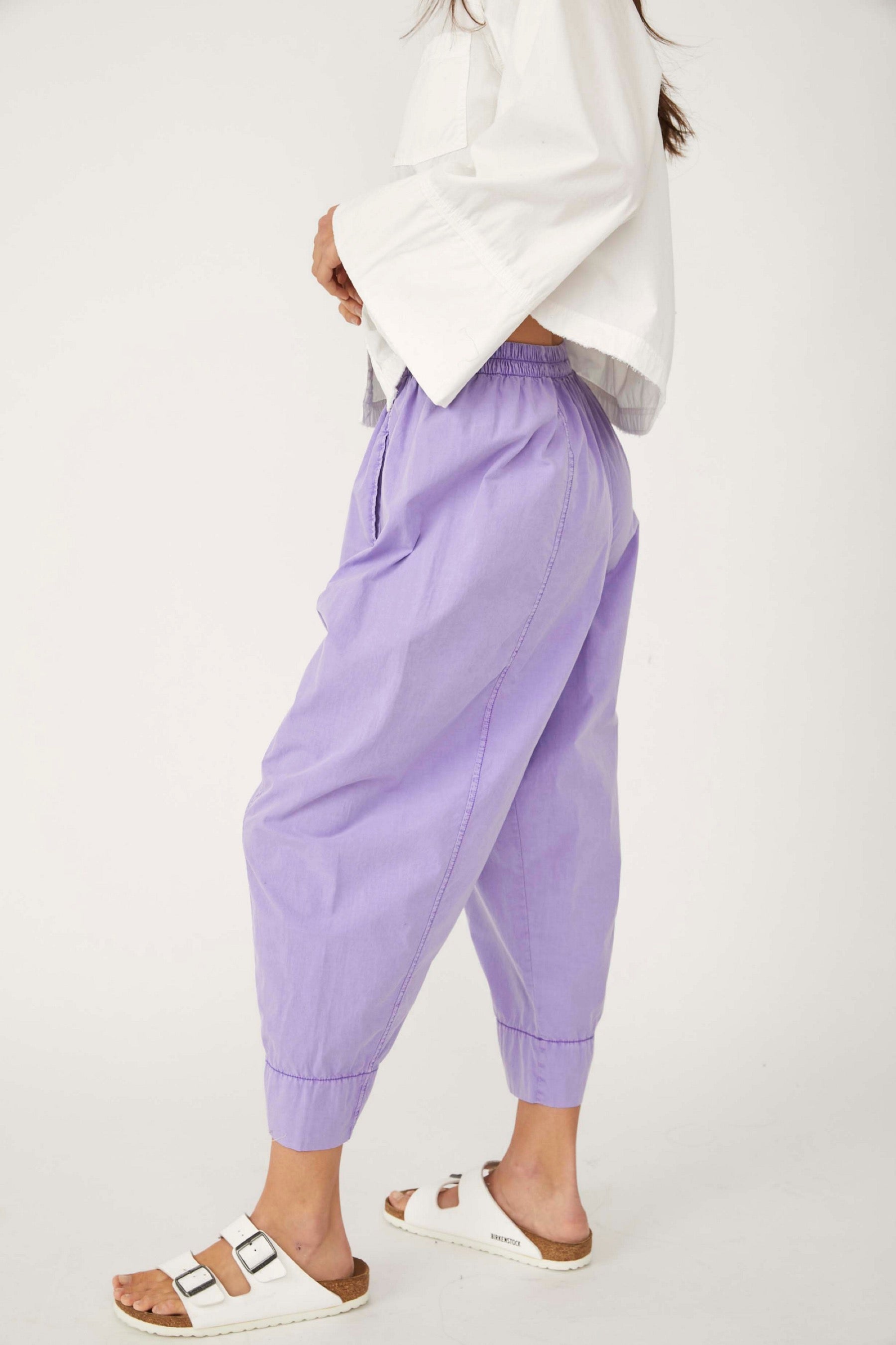 Lilac Preppy Poplin Pant