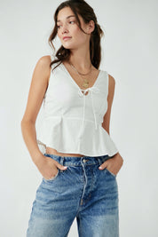 Optic White Mika Tank