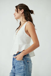 Optic White Mika Tank