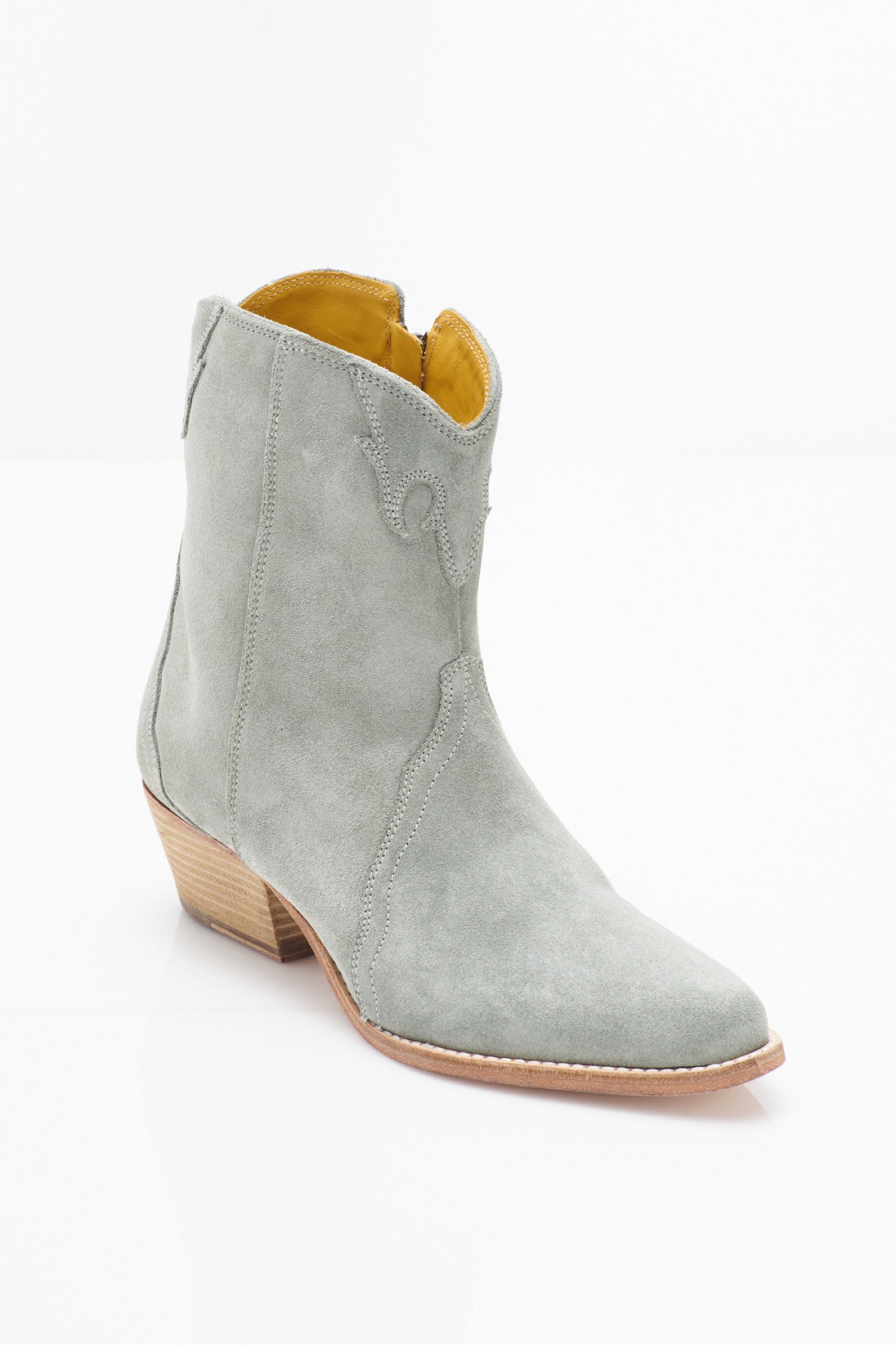 Dusty Blue Suede New Frontier Boot