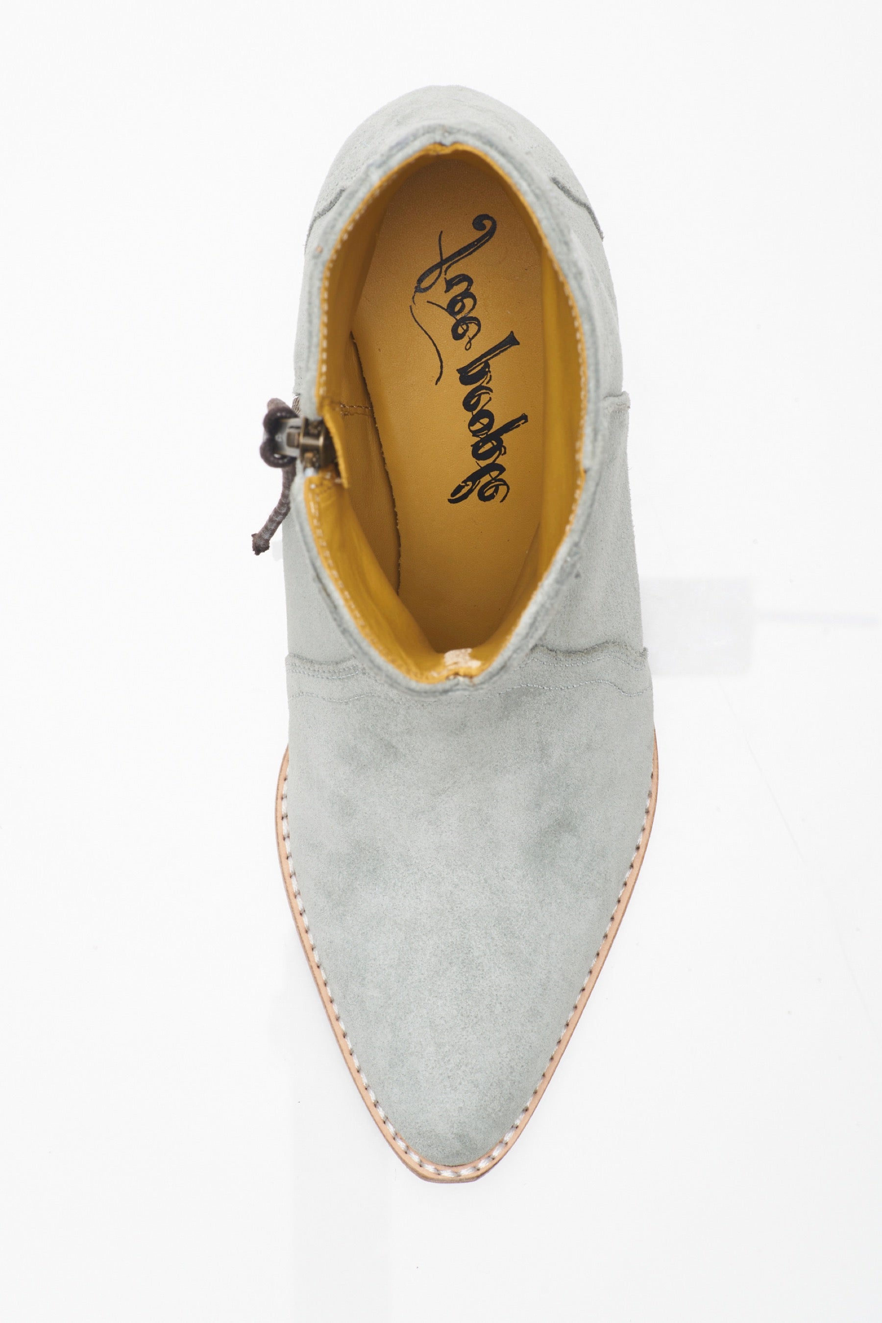 Dusty Blue Suede New Frontier Boot