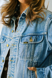 Light Wash Lee Jacket