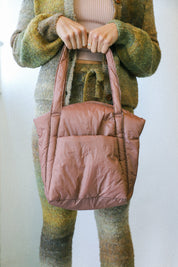 Puffy Mini Tote - Cocoa