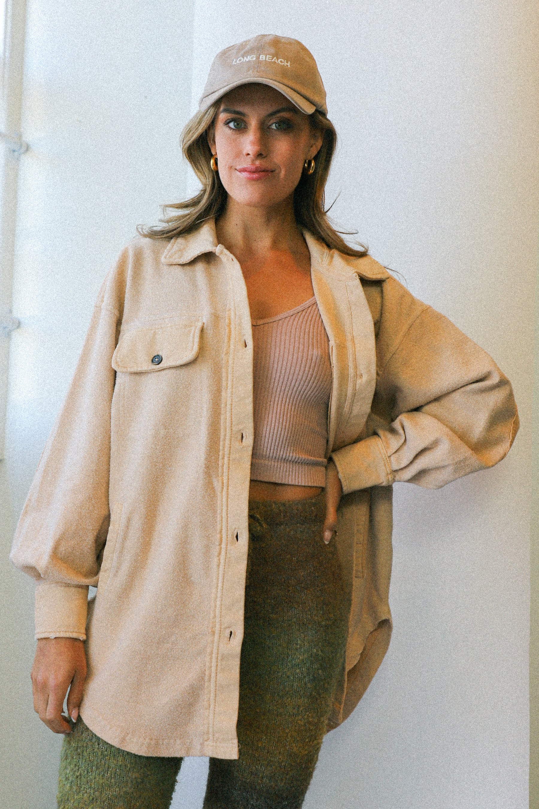 X Prism Khaki Long Beach Hat