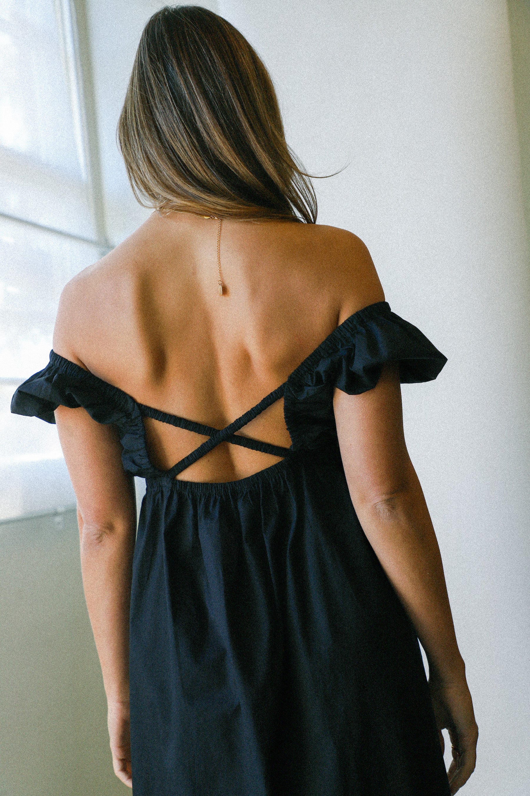 Black Monaco Mini Dress