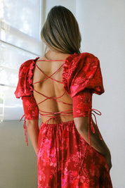 Red Alia Mini Dress