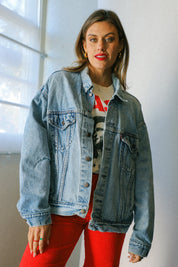 Worn In Levi's Jacket