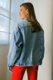 Worn In Levi's Jacket