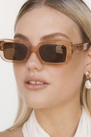 Peach Mary Sunglasses
