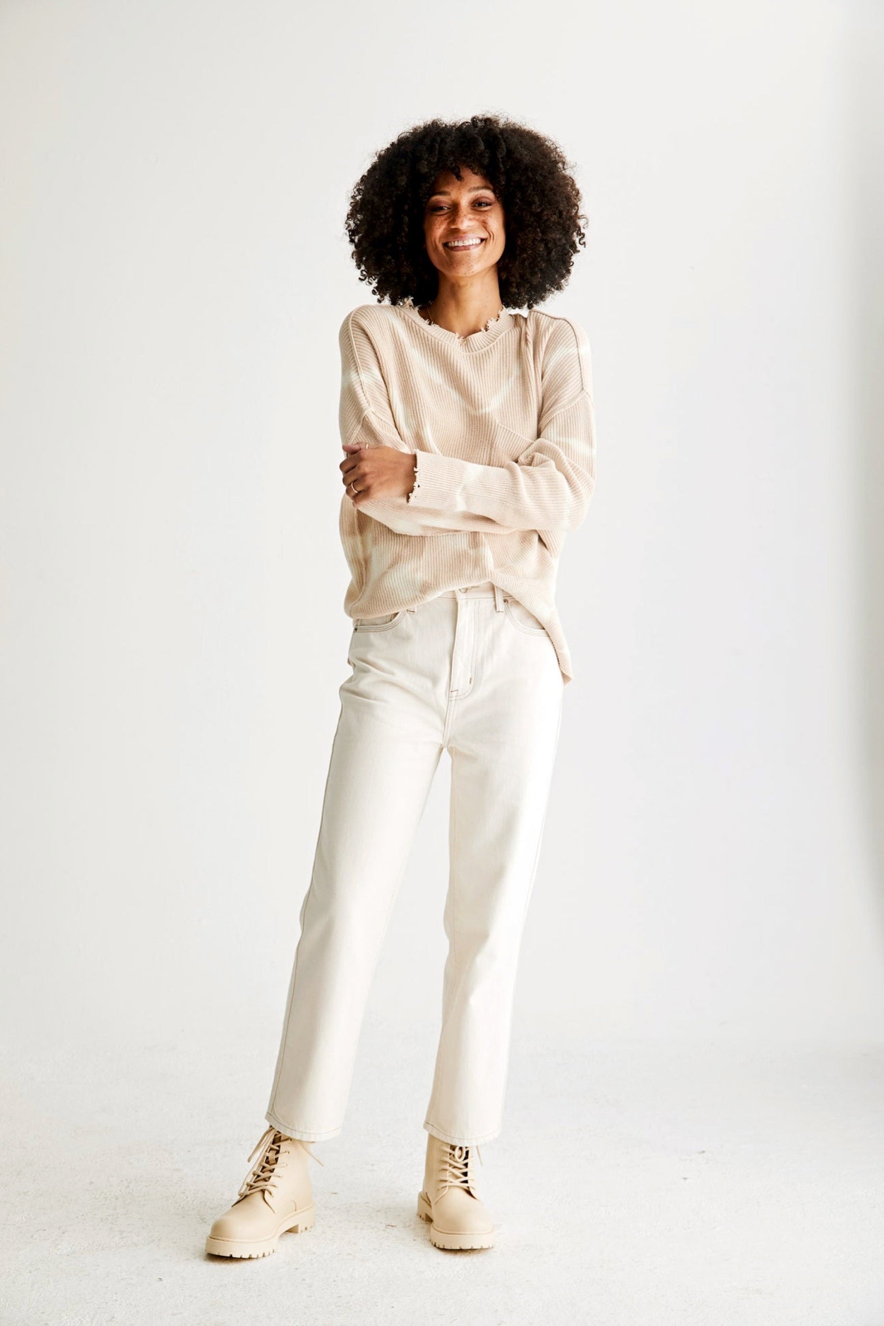 Adobe Cassie Cropped Straight