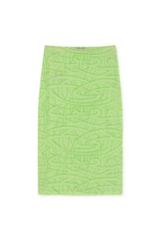 Green Fluor George Skirt