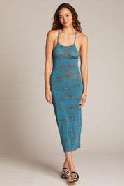 Mosaic Blue Luz Dress