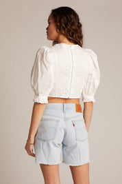 White Serena Top