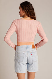 Apricot Phoebe Cardigan