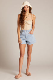 Nina Blue Mirage Short