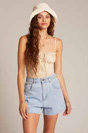 Nina Blue Mirage Short