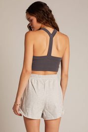Grey Marle Jogger Short
