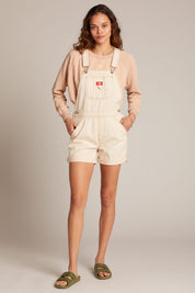 Natural Roll Hem Shortalls