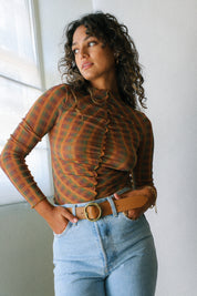 Harvest Eden Mesh Top