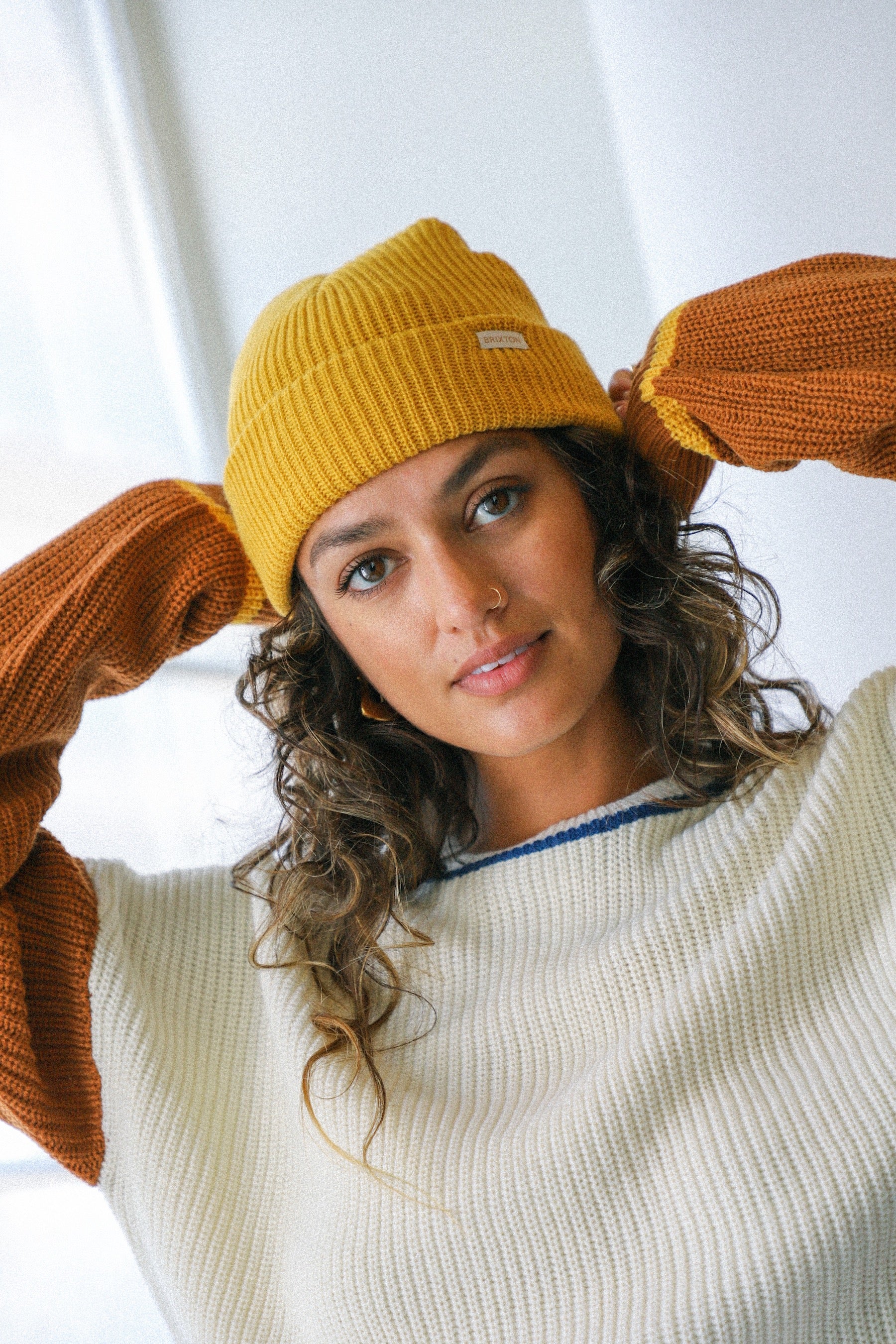 Bright Gold Alpha Beanie
