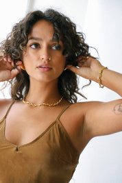 Gold Diamond Necklace