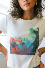 Alanis Jagged Little Pill Shrunken Tee