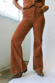 Chestnut Cord Eastcoast Flare
