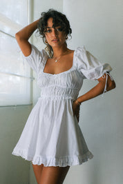 Ivory Jackson Mini Dress