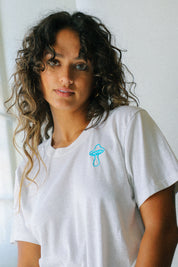 Prism X Large Lemonade White Mushroom Tee