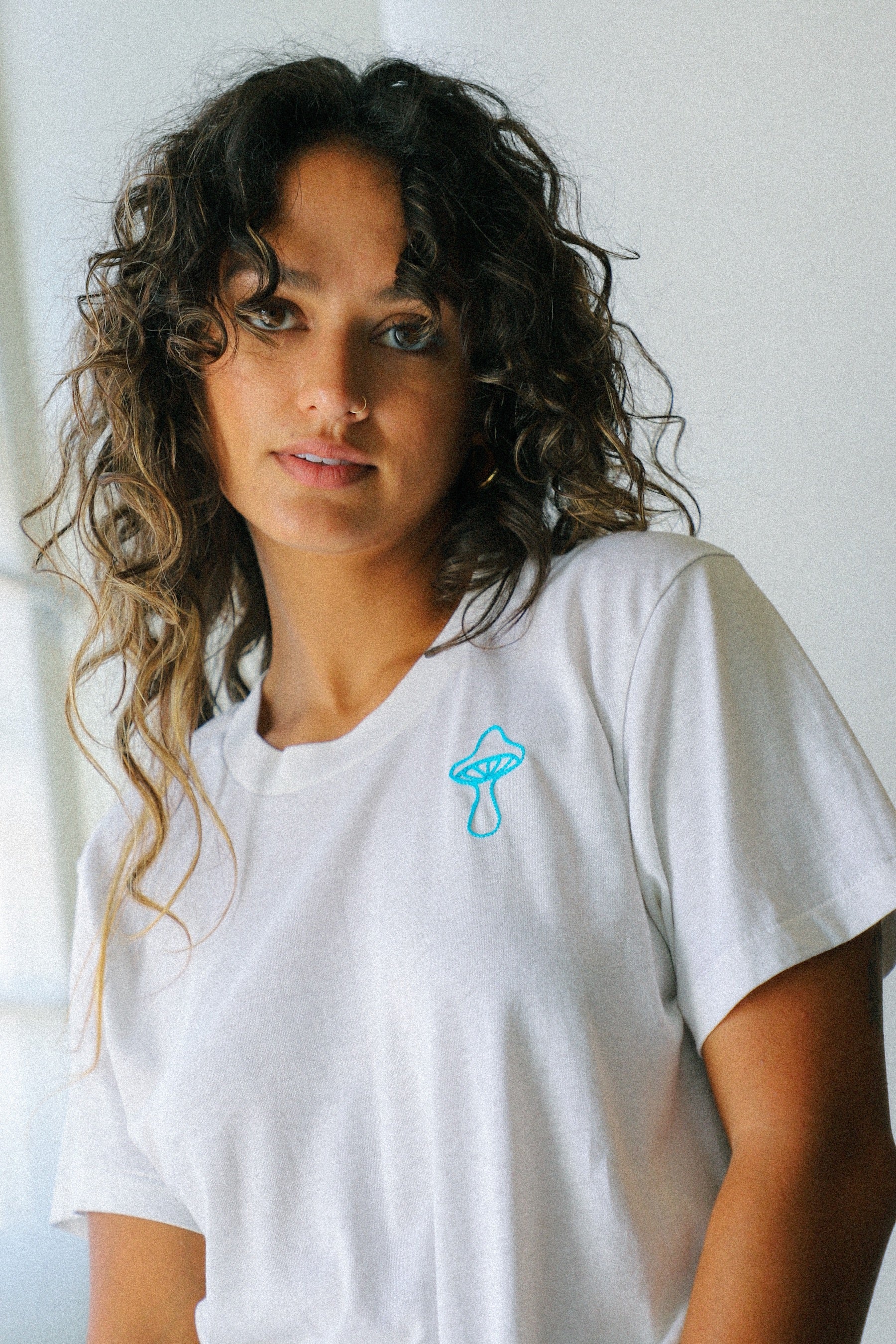 Prism X Large Lemonade White Mushroom Tee
