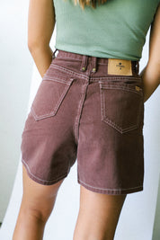 Washed Cocoa Koko Short