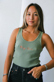 Prism X Large Lemonade Sage Big Sur Tank