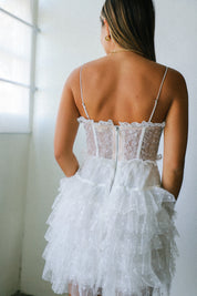 White Jules Mini Dress