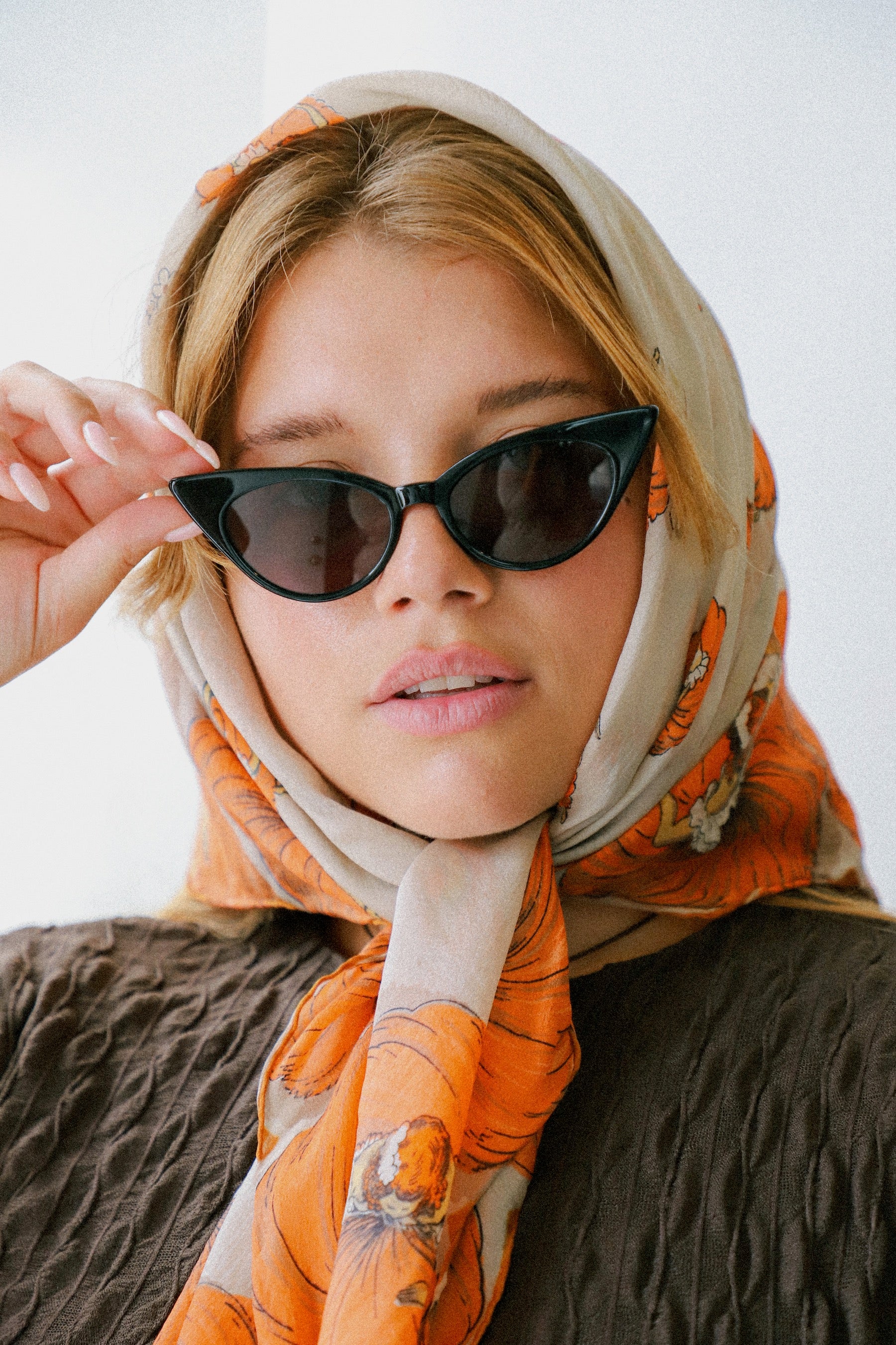 Orange Dancer Scarf