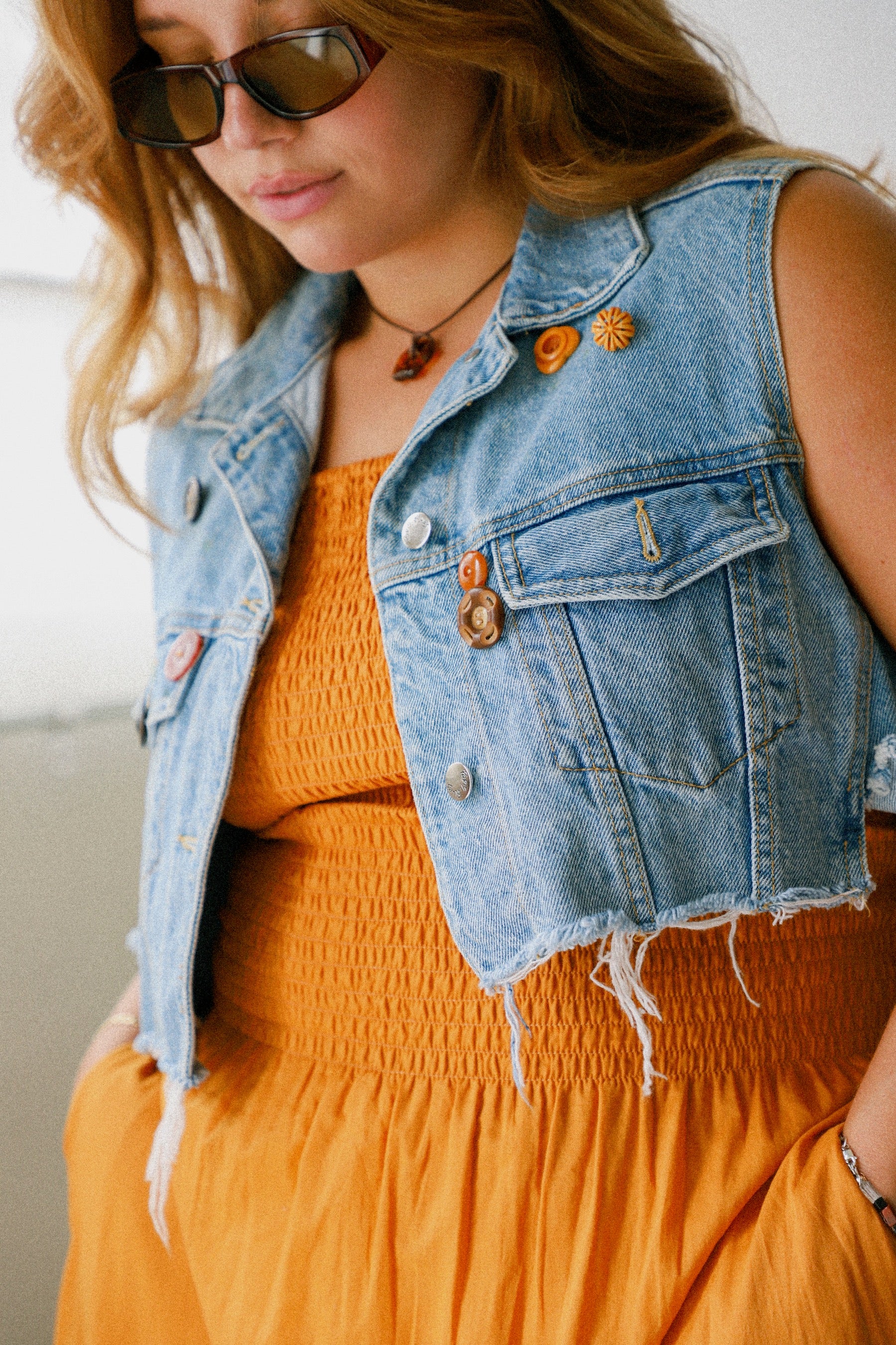 Paris Blues Denim Vest