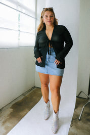 Citron Open Front Top