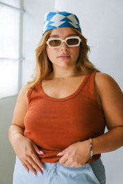 Coffee Hemp Retro Tank